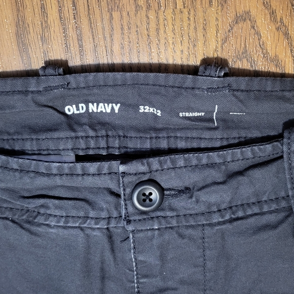 Old Navy Men's Dark Grey Cargo Pants W32 L32 Utility Workwear B55 - Picture 5 of 10